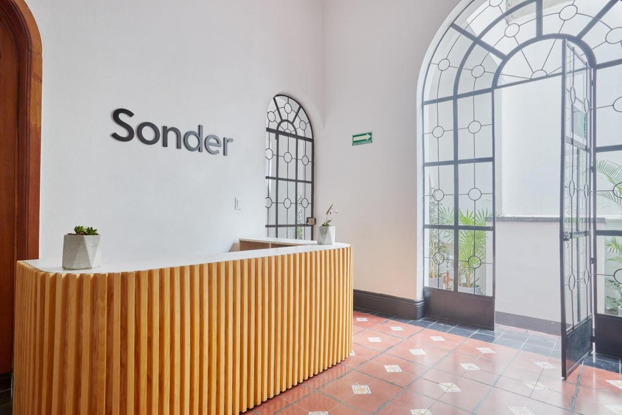 Hotel Sonder Casa Tonala Mexiko-Stadt Exterior foto